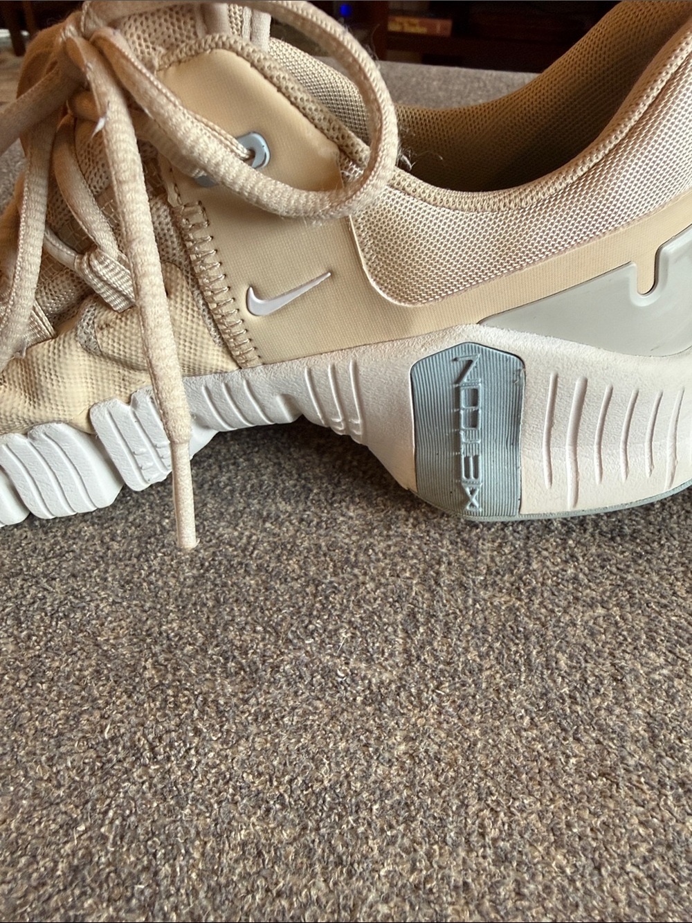 Nike Metcon Free Beige/Tan Cross Trainers Shoe w